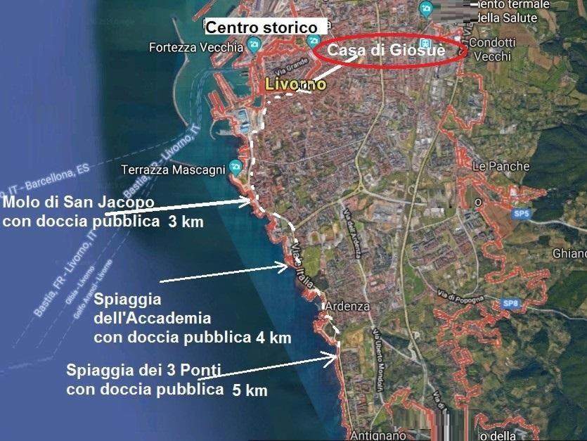 Apartmán La Casa Di Giosue Livorno Exteriér fotografie
